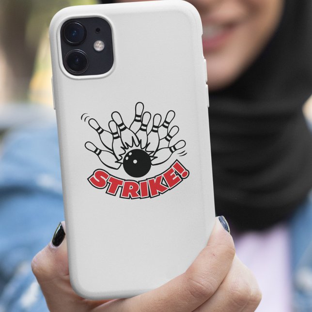 Strike - 10-Kegel-Bowling Case-Mate iPhone Hülle (Von Creator hochgeladen)