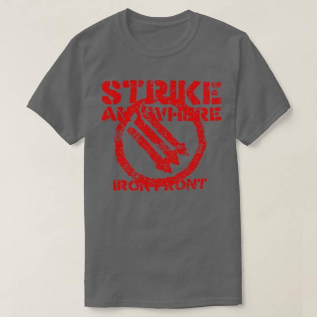 Strike Iron Front Anywhere T-Shirt (Design vorne)