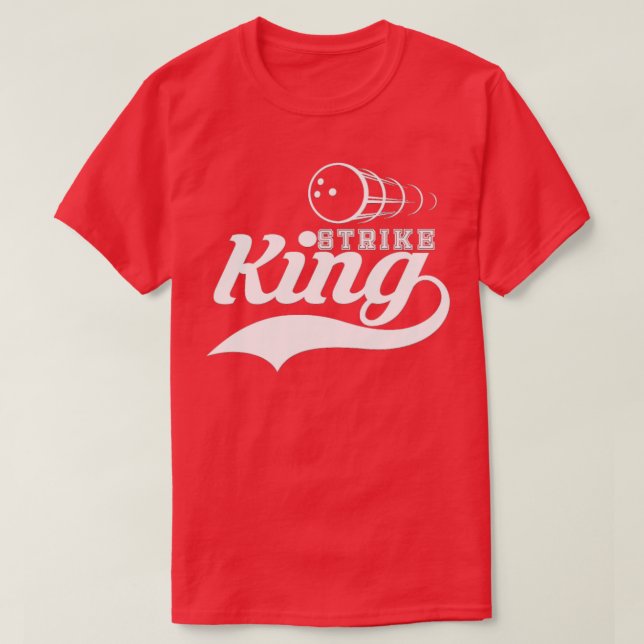 Strike King Bowling T-Shirt (Design vorne)