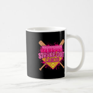 Strike Out Brustkrebs Krieger Softll Tropf Heim Kaffeetasse