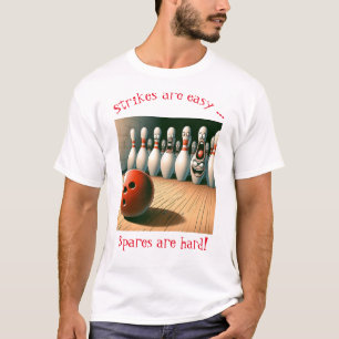 Strike sind einfach, Ersatzteile hart, T - Shirt L