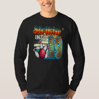 Strikin' in 39 Bowling Bowler 39. Geburtstag Cele T-Shirt