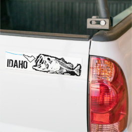 STRIKING IDAHO - EINE SCHLECHTE BASIS AUTOAUFKLEBER