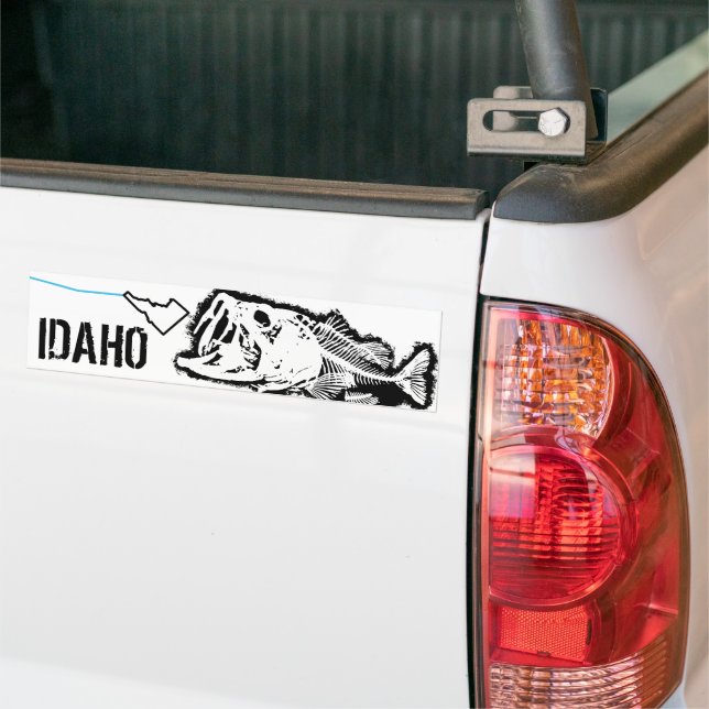 STRIKING IDAHO - EINE SCHLECHTE BASIS AUTOAUFKLEBER (Auf Lkw)