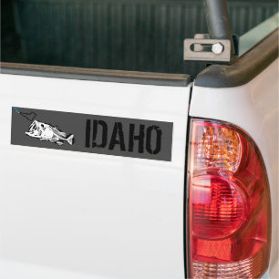 STRIKING IDAHO - EINE SCHLECHTE BASIS AUTOAUFKLEBER