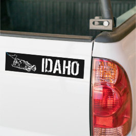 STRIKING IDAHO - EINE SCHLECHTE BASIS AUTOAUFKLEBER