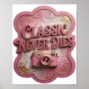 Striking Pink CLASSIC STIRBT NIE v2 Poster
