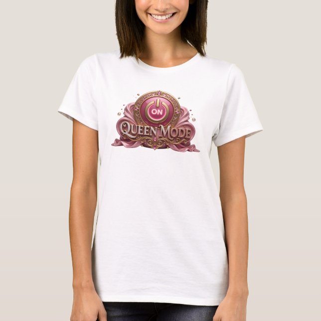 Striking Red QUEEN MODE T-Shirt (Vorderseite)