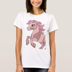 Striking Silber MY LITTLE PONY Modernes Design T-Shirt