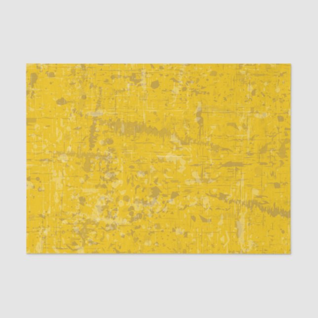 Striking Yellow Abstract Painter Art Lover Seidenpapier (Vorderseite)