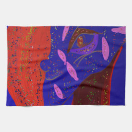 Strikingly Beautiful Creature Kitchen Towel Geschirrtuch