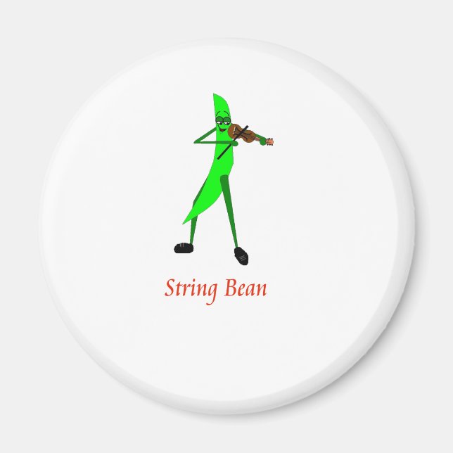 String Bean Magnet (Vorne)