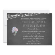 String Lights Mason Jar Chalkboard Wedite