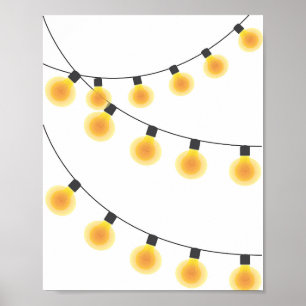 String Lights Poster