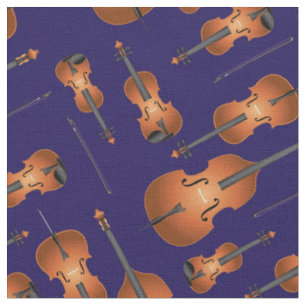 String Quartet Instruments Musikmusiker Blau Stoff
