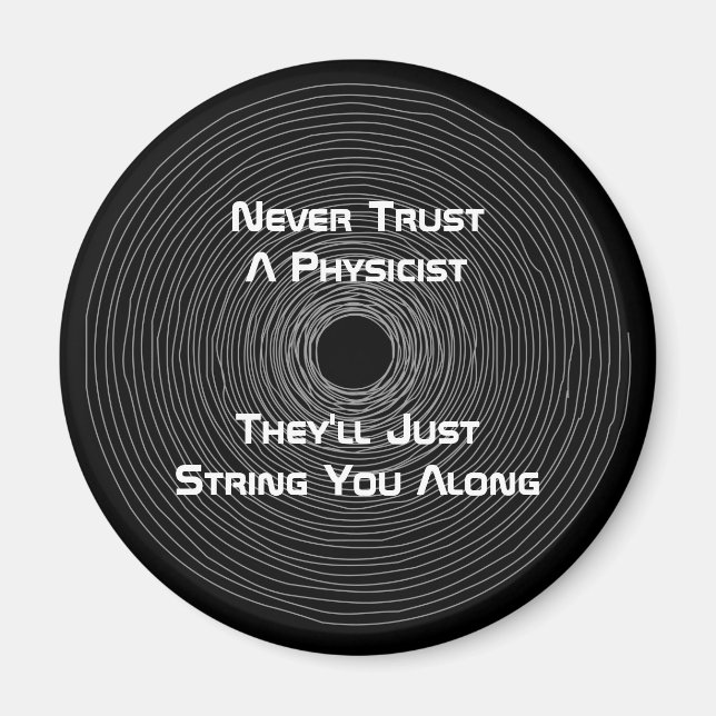 String-Theorie Magnet (Vorne)