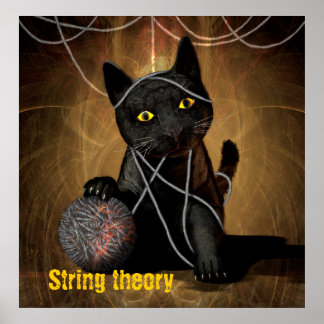 String-Theorie Poster