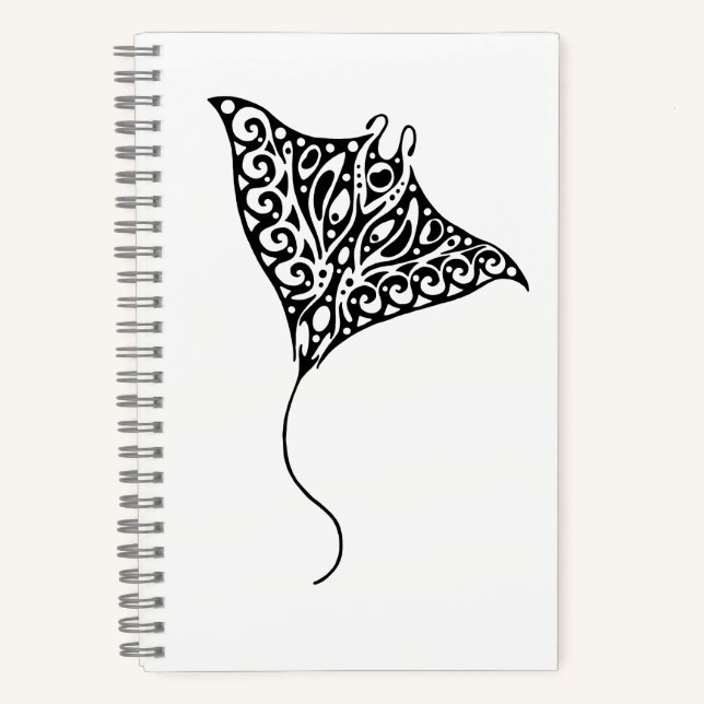 Stringray Design Notizbuch (Vorderseite)