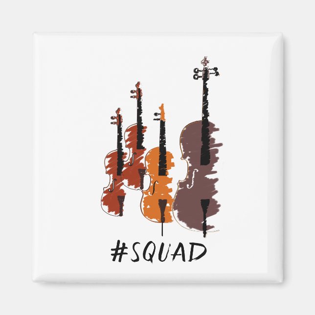 Strings Squad Music Magnet (Vorne)