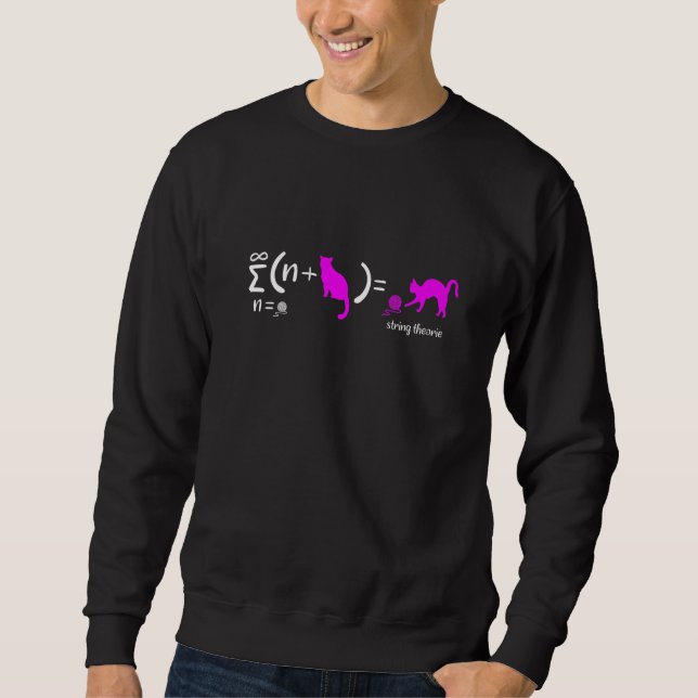 Stringtheorie Science Nerd Physik Schrödingers K Sweatshirt (Vorderseite)