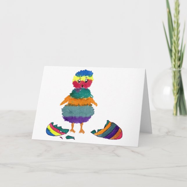 Strip Bitty Grußkarte Karte (Vorderseite)