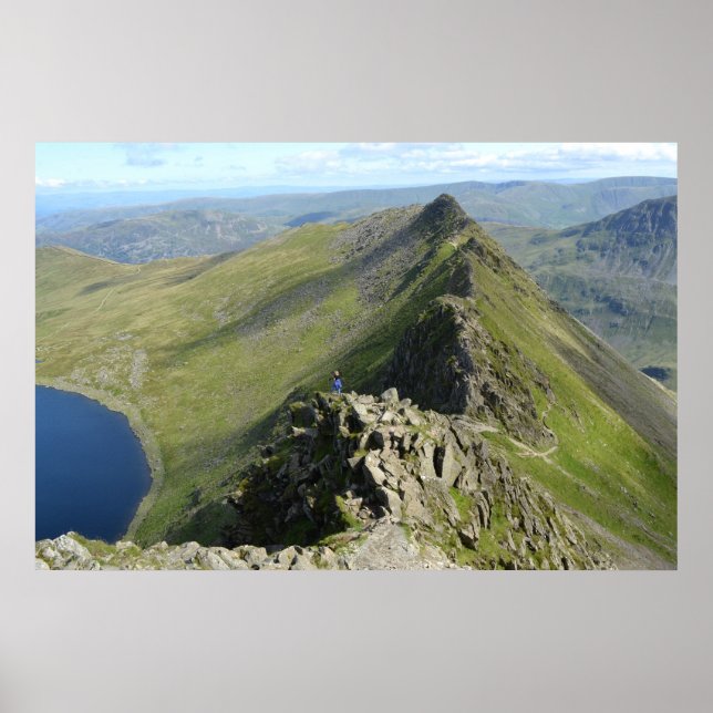 Strip Edge - English Lake District Poster (Vorne)