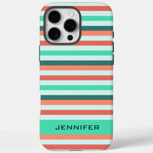 Strip Muster Trendy Modern iPhone 16 Pro Max Hülle