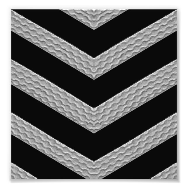 Strip-Textur Fotodruck (Vorne)