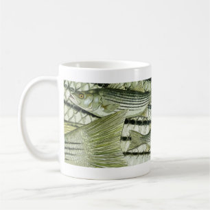 Striped Bass Graphic Kaffeetasse