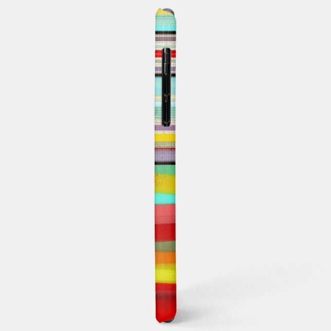 Striped Man Grungy Collection Case-Mate iPhone Hülle (Hinten/Links)