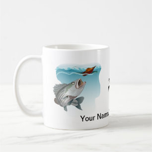 Striper Bass Fishing Drinks Tee oder Kaffee Tasse