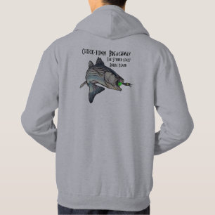 Striper-Fischen Hoodie