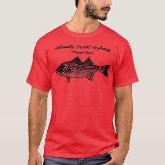 Striper Fish Fisherman T-Shirt