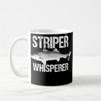 Striper Whisperer Cool Bass Fly Fishing Fish Kaffeetasse