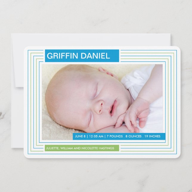 Stripes Boy Ankündigung (Vorderseite)