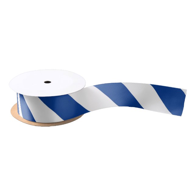 STRIPES justierbares Blau Satinband (Spule)
