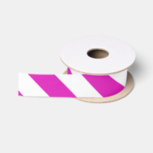 STRIPES justierbares Rosa Satinband