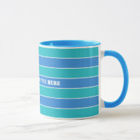 Stripes Muster benutzerdefinierte Tasse