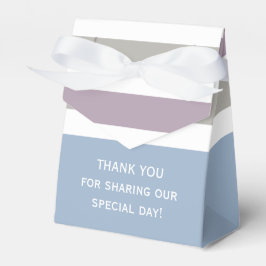 Stripes Muster benutzerdefinierte Vorzugsfelder Geschenkschachtel