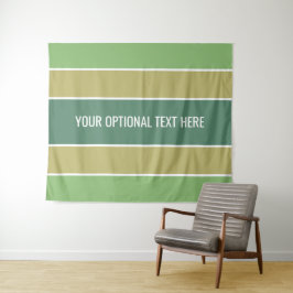 Stripes-Muster für benutzerdefinierte Texttapester Wandteppich