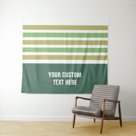 Stripes-Muster für benutzerdefinierte Texttapester Wandteppich