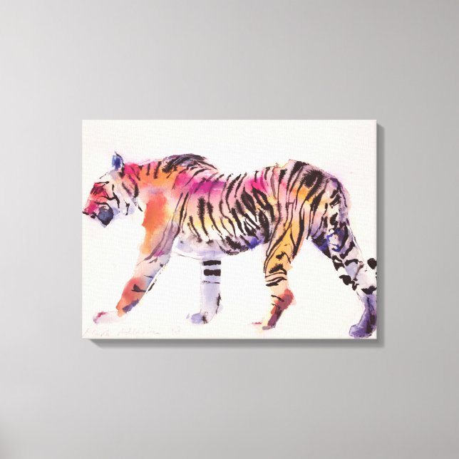 Stripey Leinwanddruck (Vorderseite)