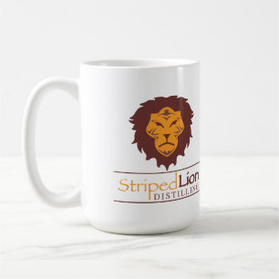 Stripte Lion 15 oz Tasse - Mai oder nicht Rum