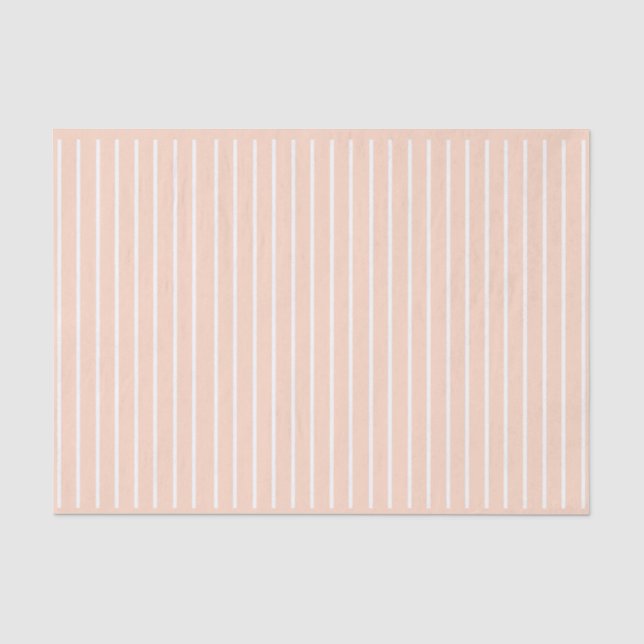 Striptes neutrales Gewebepapier Seidenpapier (Vorderseite)