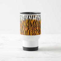 Striptes Tigermuster