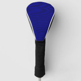 Stripy Blue Golf Head Cover Headcover