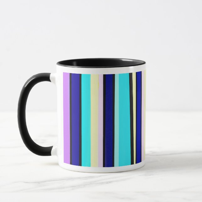 Stripy Design Tasse (Links)
