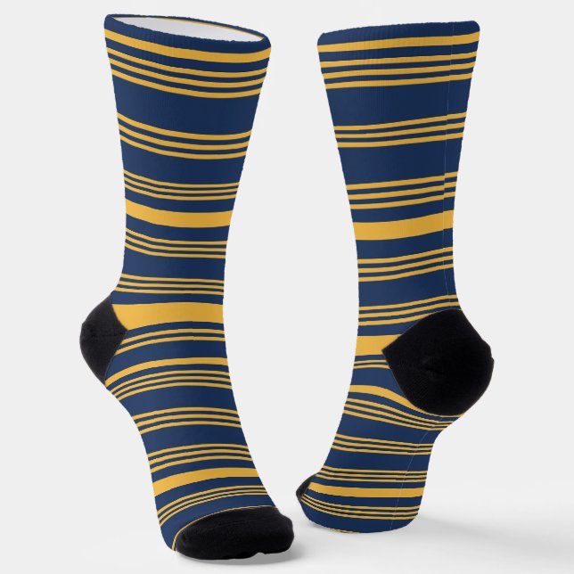 Stripy socks socken (Gewinkelt)