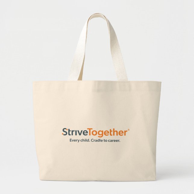 StriveTogether Tote Bag - Full logo Jumbo Stoffbeutel (Vorne)