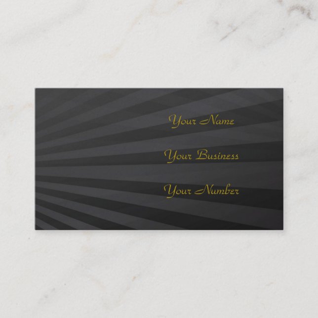 STROBE-GESCHÄFTSKARTE VISITENKARTE (Vorderseite)